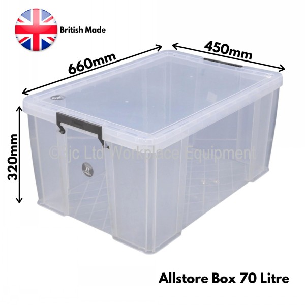 Allstore Plastic Storage Box Size 32 (70 Litre) 3JC
